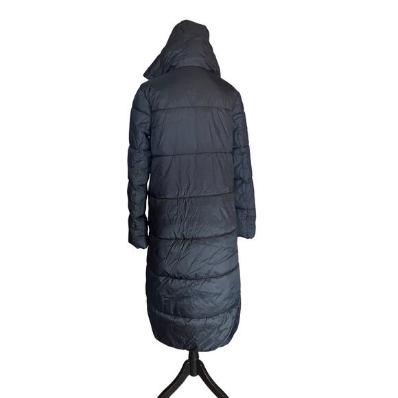 Banana Republic WATER RESISTANT PUFFER JACKET NWT XS few long black retail $220 - Picture 8 of 10